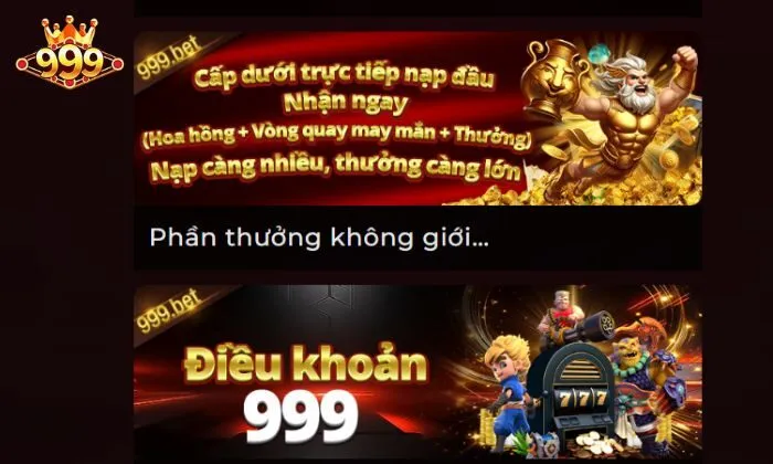 Cấp dưới trực tiếp nạp đầu 999bet Giới thiệu chương trình cấp dưới trực tiếp nạp lần đầu