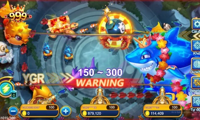 Cách tính điểm chi tiết khi chơi bắn cá tại 999BET 