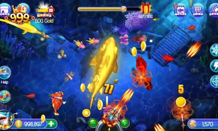 Trò chơi với giao diện đẹp mắt đem lại cảm giác chân thực cho khách hàng 999BET 