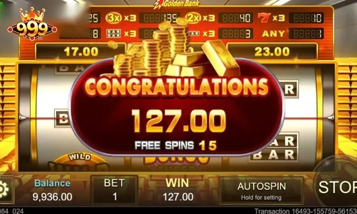 Cách chơi đỉnh cao Golden Bank 999bet chắc thắng từ cao thủ