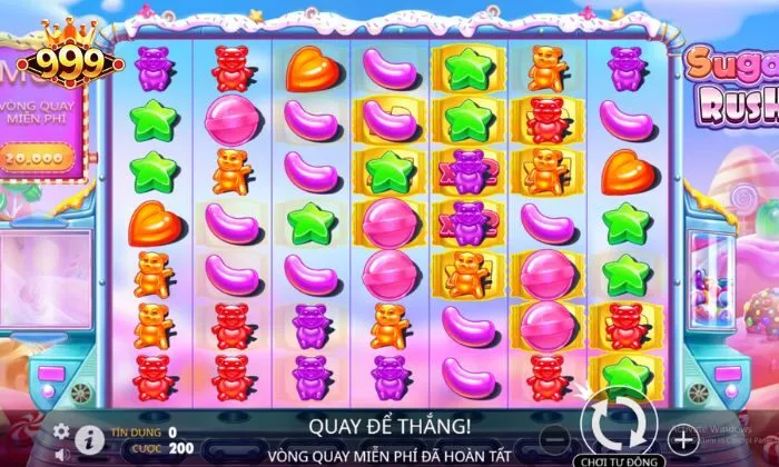 Mẹo chơi Sugar Rush 999BET thắng lớn