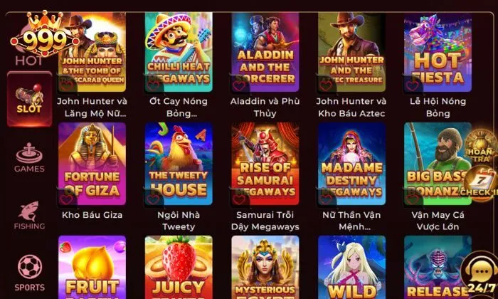 ưu đãi 75% mỗi ngày 999bet Ưu đãi 75% mỗi ngày 999bet chỉ áp dụng một vài game nhất định