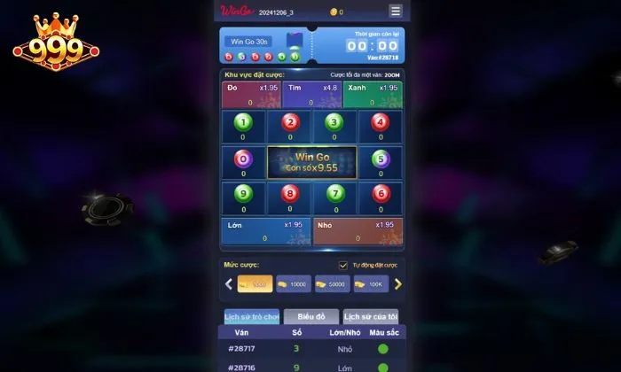 Mỗi màu sắc bóng sẽ tương tự với những con số khác nhau