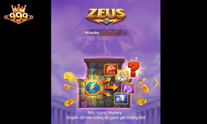 Giới thiệu tựa game Zeus 999BET